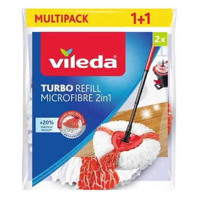 Vileda Turbo 2 v 1 Náhradní hlavice dvojité balení