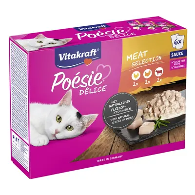 Vitakraft Kapsičky pro kočky Multipack Poésie Délice v omáčce 6 x 85 g