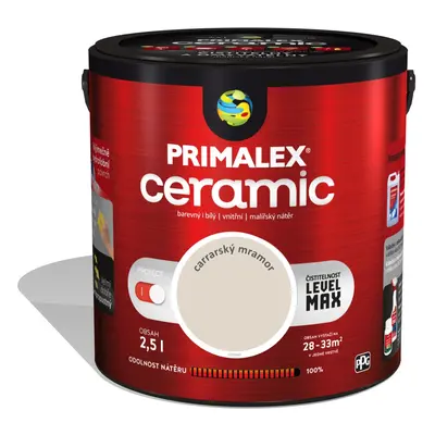 Primalex Vnitřní malířský nátěr Ceramic carrarský maramor 2,5 l