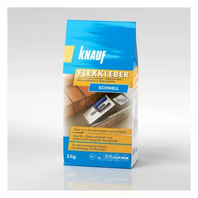 Knauf Flexkleber Schnell Lepidlo na obklady a dlažbu C2FT S1, 5 kg