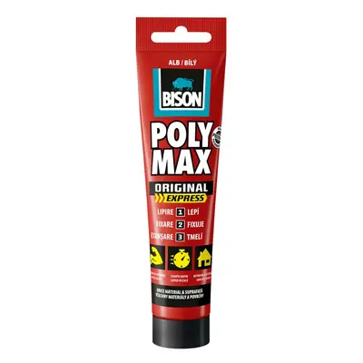 BISON Lepidlo montážní POLY MAX express white 165 g