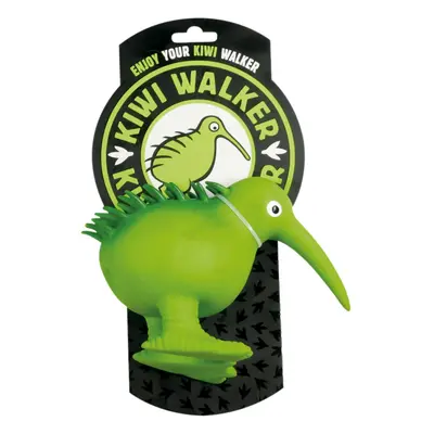 Kiwi Walker Latexová hračka pískací Kiwi L 13,5 cm, zelená