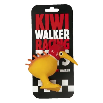 Kiwi Walker Latexová hračka pískací Racer 10,5 cm, červená