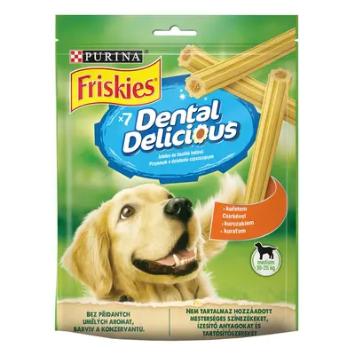 Purina Pochoutka pro psy Friskies Dental Delicious M 200 g