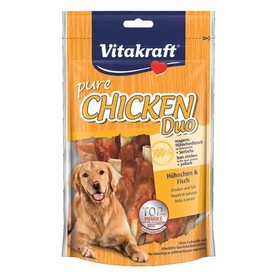 Vitakraft Pochoutka pro psy Pure Chicken Duo kuře a ryba 80 g