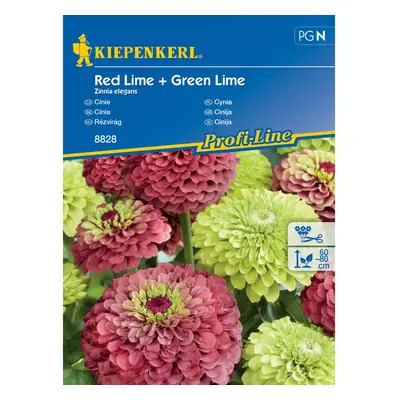 Kiepenkerl Semínka Cínie Red Lime, Green Lime