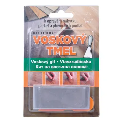 Kittfort Voskový tmel šedý 12 g