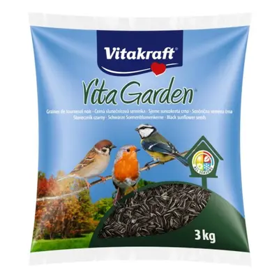 Vitakraft Vita Garden slunečnice černá, 3 kg