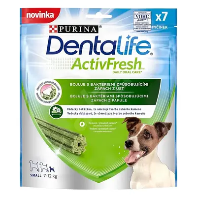 Purina Tyčinky pro malé psy DentaLife Activfresh Small 115 g