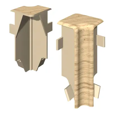 Egger Vnitřní roh pro soklovou lištu CUBICAL dub světlý, 2 ks
