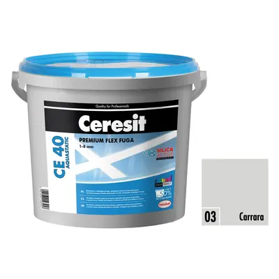 Ceresit Flexibilní spárovací hmota CE 40 Aquastatic Carrara, 5 kg