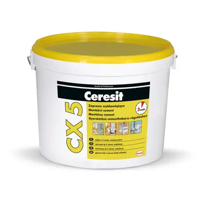 Ceresit Montážní cement CX 5, kbelík, 5 kg