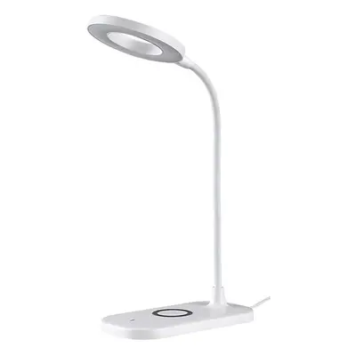 Rabalux Stolní LED lampa HARDIN, 5W, 210 lm, 2700-6000 K, bílá, 16,5 x 29 cm