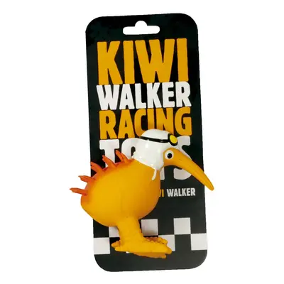 Kiwi Walker Latexová hračka pískací Racer 10,5 cm, bílá