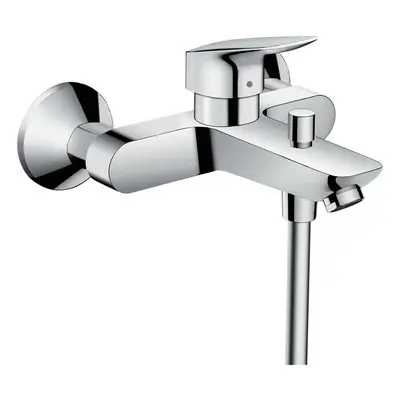 Hansgrohe Páková nástěnná vanová baterie Logis, rozteč 150 mm, chrom