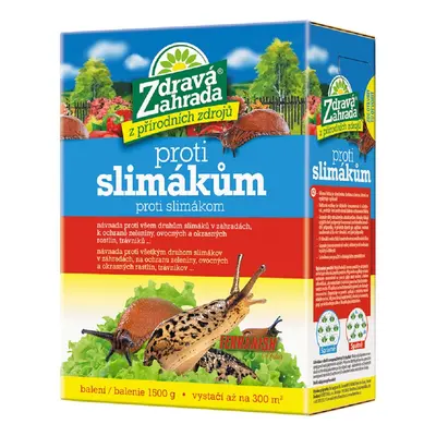 Zdravá zahrada Proti slimákům Ferranish Natur, 1500 g