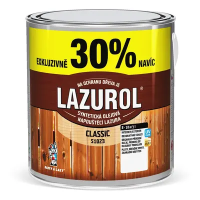 LAZUROL Lazura na dřevo CLASSIC S1023, 0022 palisandr 2 l +30 %