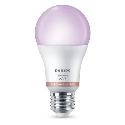 Philips Chytrá LED žárovka E27 A60, 8,5 W, 805 lm, RGBW 2200K-6500 K