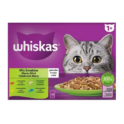 Whiskas Kapsička pro kočky Core mix ve šťávě, 12 x 85 g