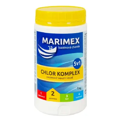 MARIMEX Chlorové tablety velké CHLOR KOMPLEX 5v1 1 kg