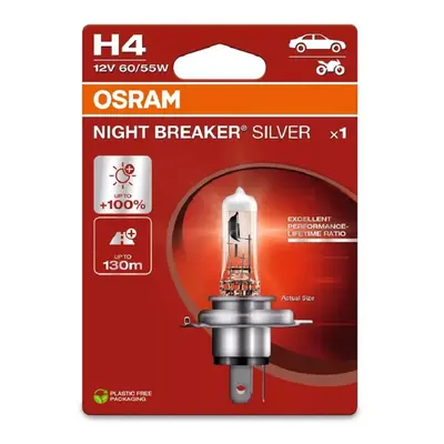 OSRAM Autožárovka Night Breaker Silver (Next Gen) H4, 60/55W, 12V, 1ks (BLI ECO)