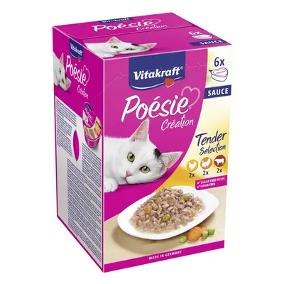 Vitakraft Kapsičky pro kočky Multipack Poésie Creation v omáčce 6 x 85 g