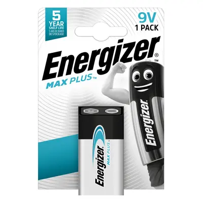 Energizer MAX PLUS Alkalická baterie Block E 9 V, 1 ks