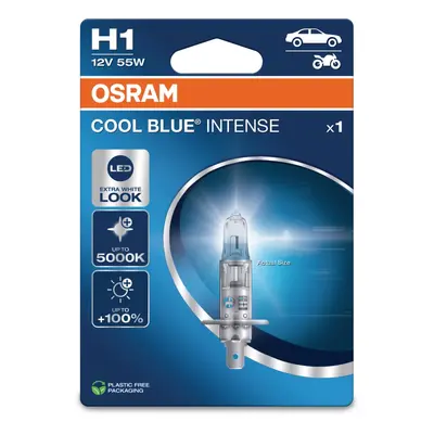 OSRAM Autožárovka Cool Blue Intense (Next Gen) H1, 55W, 12V, 1 ks (BLI ECO)