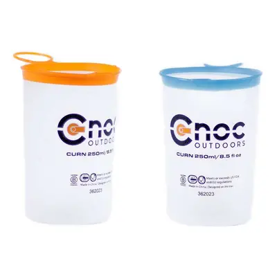 CNOC Outdoors Skládací kelímky CNOC Curn Collapsible Cups, 250 ml (Orange + Blue) - 2 ks