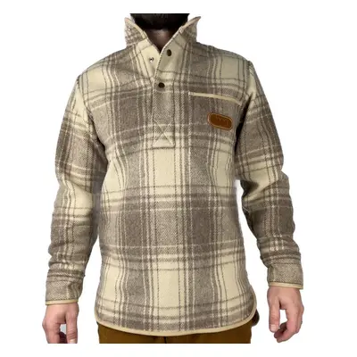 JUBÖ Vlněná košile Bushcraft Wool Shirt - béžová