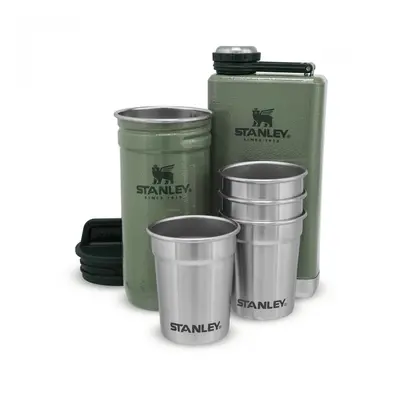 STANLEY® Dárkový set STANLEY Adventure Series placatka / butylka 250ml + panáky 4ks - zelený