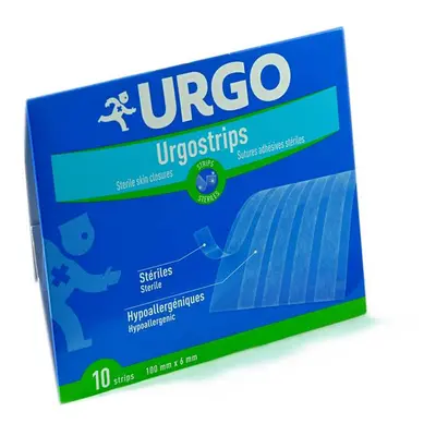 Bexamed Náplast Urgo Strips 100x6 mm stehy 10 ks