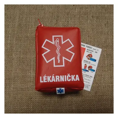 Bexamed Lékárnička RESCUE First Aid - červená