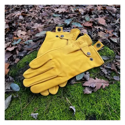 JUBÖ Kožené rukavice Bushcraft Gloves