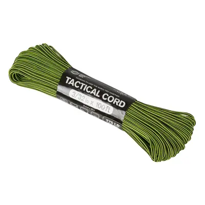 ATwood Rope Padáková šňůra Tactical 275 Cord 30 m NEON YELOW & BLACK STRIPES