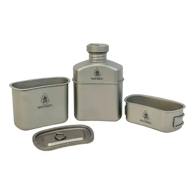 PATHFINDER SCHOOL Titanová sada na vaření PATHFINDER Titanium Canteen Cooking Set