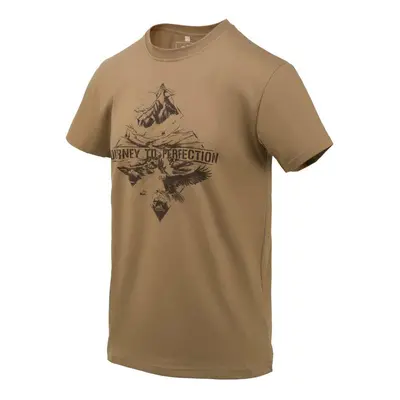 Helikon-Tex® Tričko Helikon T-Shirt (Mountain Stream) - U.S. Brown