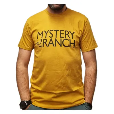 MYSTERY RANCH Tričko Logo T-Shirt - Buckthorn Heather