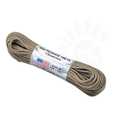 ATwood Rope Padáková šňůra Parachute Cord COYOTE - 30 m