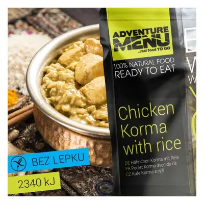 Adventure Menu Kuře Korma s rýží