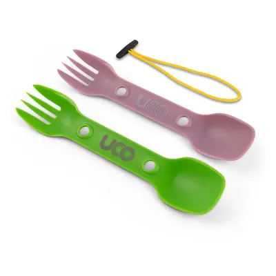 UCO Gear Set 2 ks UCO ECO Utility Spork - Green & Lavender