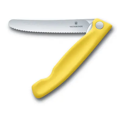 Victorinox Skládací svačinový nůž Swiss Classic - žlutý