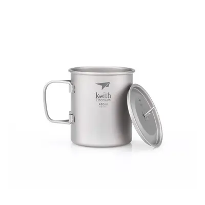 Keith Titanový hrnek s víčkem Mug 450 ml