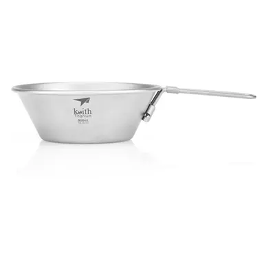 Keith Titanová miska s držákem Bowl with Folding Handle