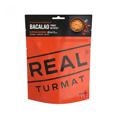 Real Turmat Dehydratované jídlo Bacalao - treska s rajčaty - 500g