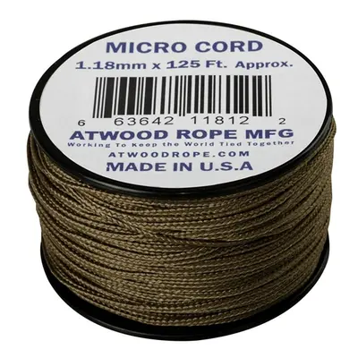 ATwood Rope Padáková šňůra Micro Cord 37,5 m Coyote