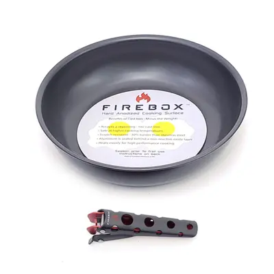 Firebox Outdoors Pánev FIREBOX Frypan 20 cm SMALL s kleštěmi Lifter