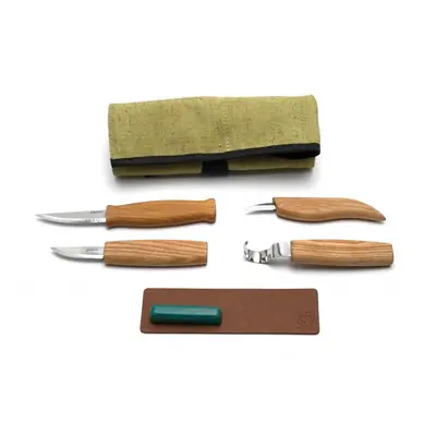 BeaverCraft Řezbářský set S48 - Wood Carving Tool Set for Spoon Carving