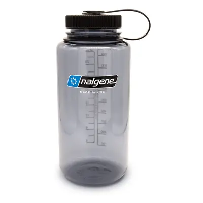 Nalgene Láhev Wide Mouth Sustain 1000ml - GREY/BLACK - 50% recyklát