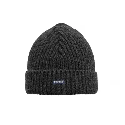 Devold Čepice Nansen Wool Beanie - Anthracite